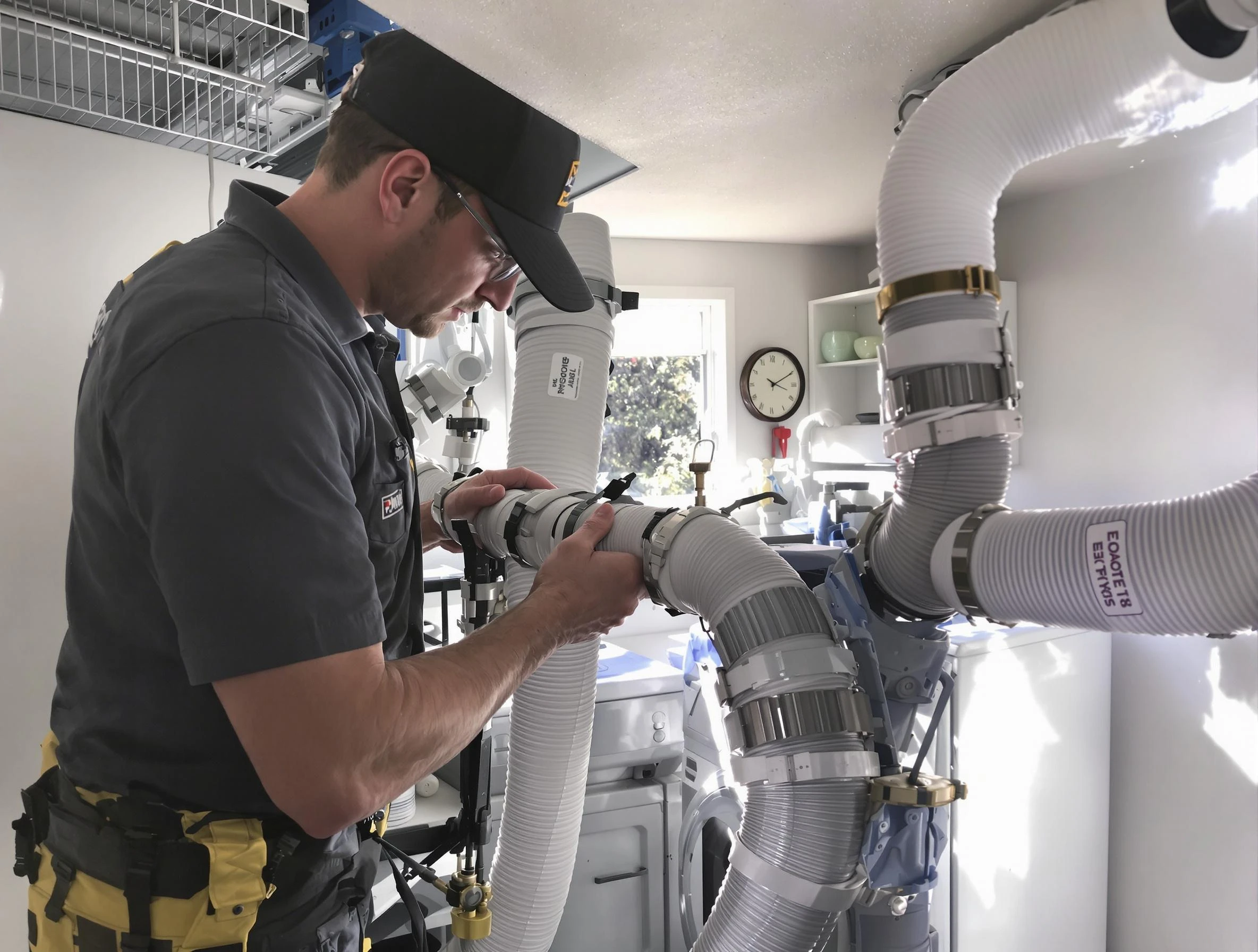 Dryer Vent Hose Installation in Pleasant Hills