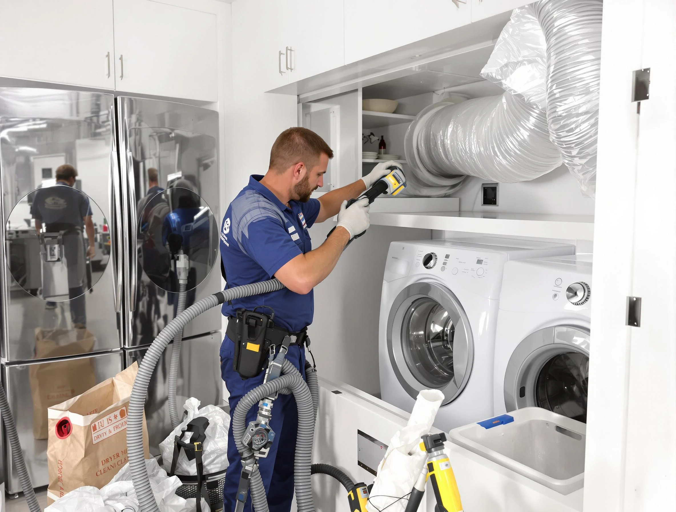 Professional duct cleaning by Pleasant Hills Dryer Vent Cleaning in Pleasant Hills