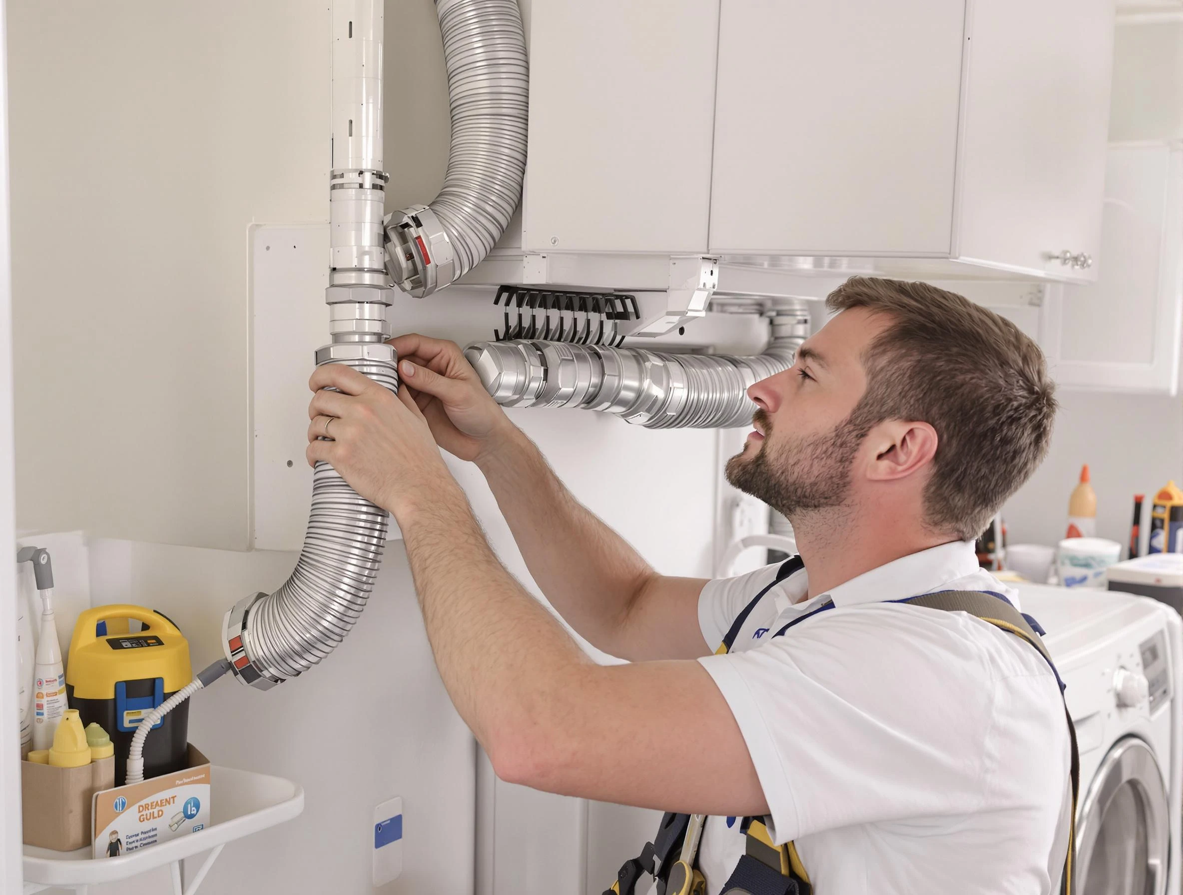 Professional dryer vent repair and installation by Pleasant Hills Dryer Vent Cleaning in Pleasant Hills
