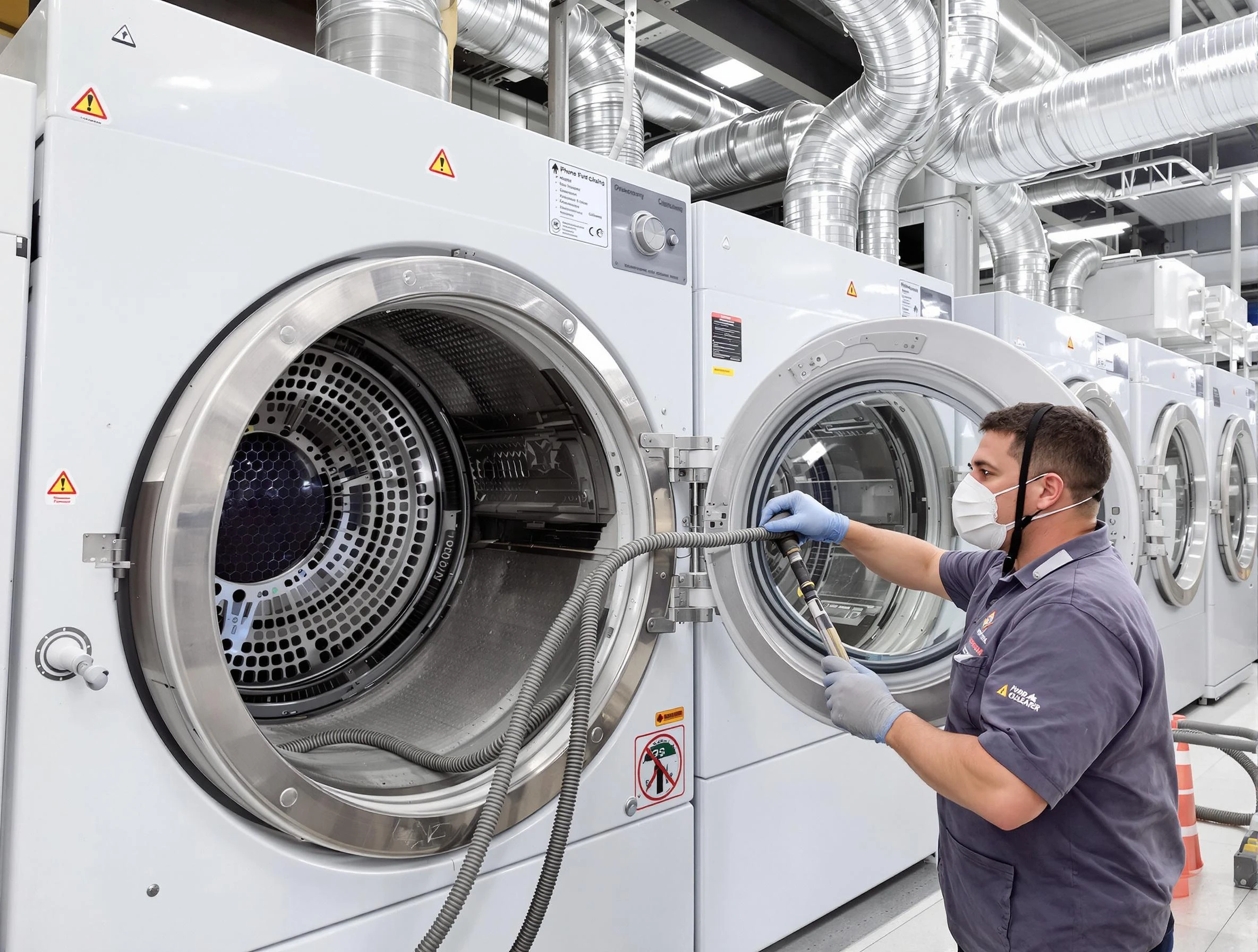 Industrial-grade dryer vent cleaning by Pleasant Hills Dryer Vent Cleaning in Pleasant Hills